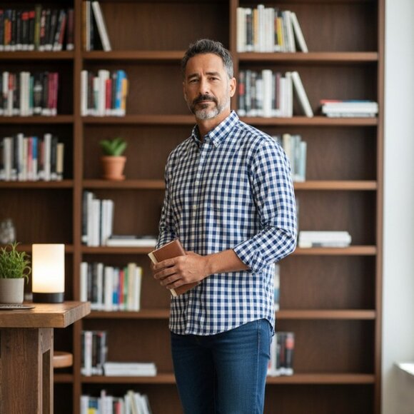 Penguin Other - Penguin by Munsingwear Shirt Sz 16.5-34/35 Heritage Slim Fit Long Sleeve Plaid